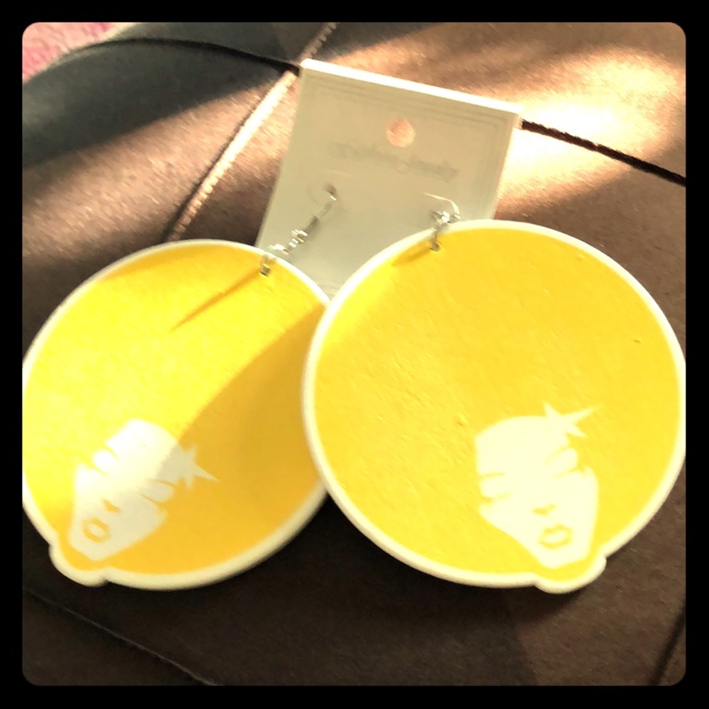 African inspired earrings